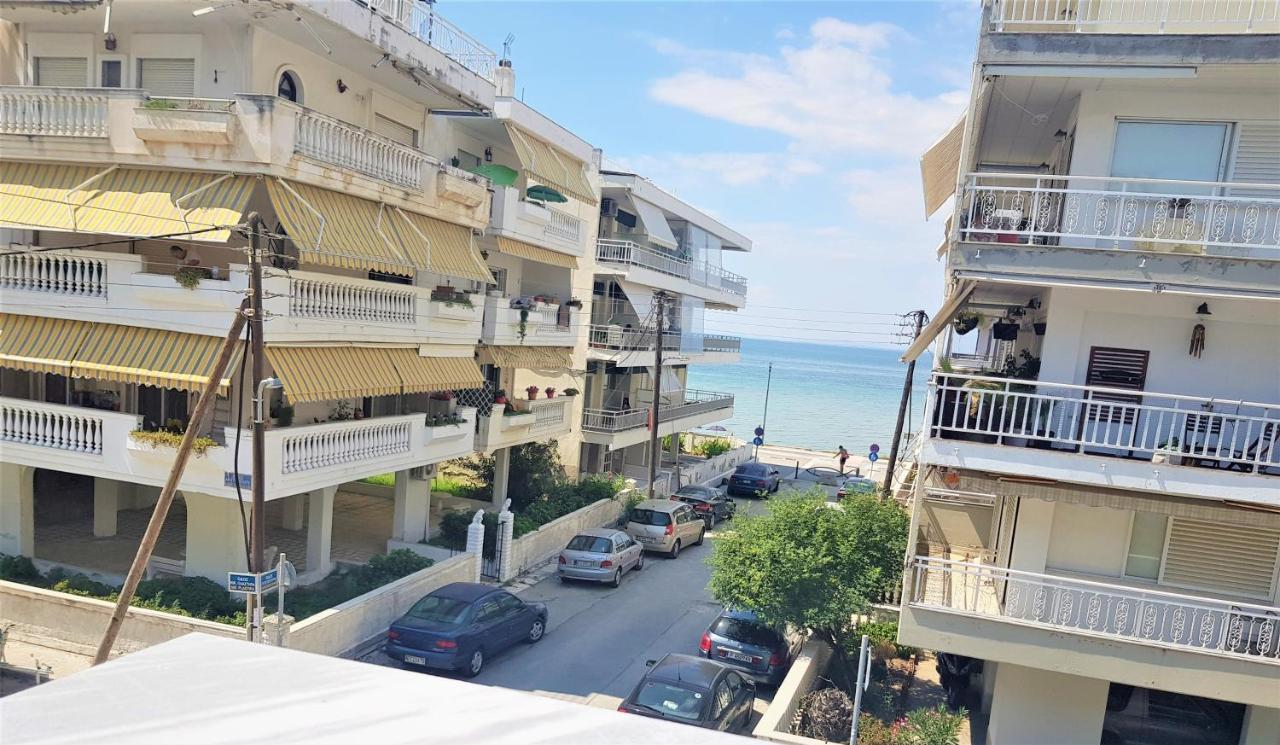 Perea Beach And Sea View Apartment Peraía 外观 照片