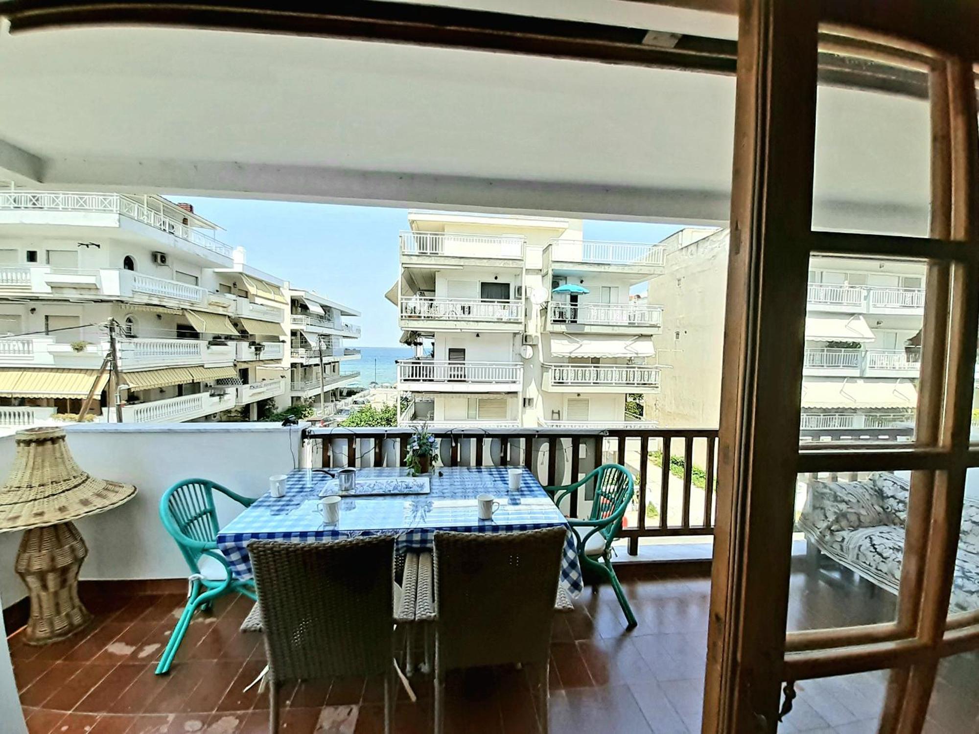 Perea Beach And Sea View Apartment Peraía 外观 照片